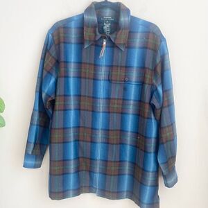 Lauren Ralph Lauren Plaid Shacket Jacket M
